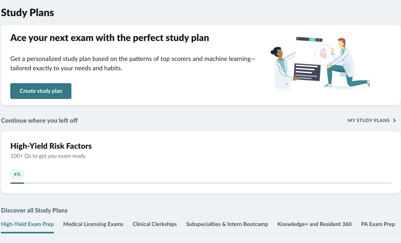 Study Plans